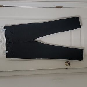 Michael Kors, Size 6, Washed Black Distressed Jeans with Studded Pocket Detail.